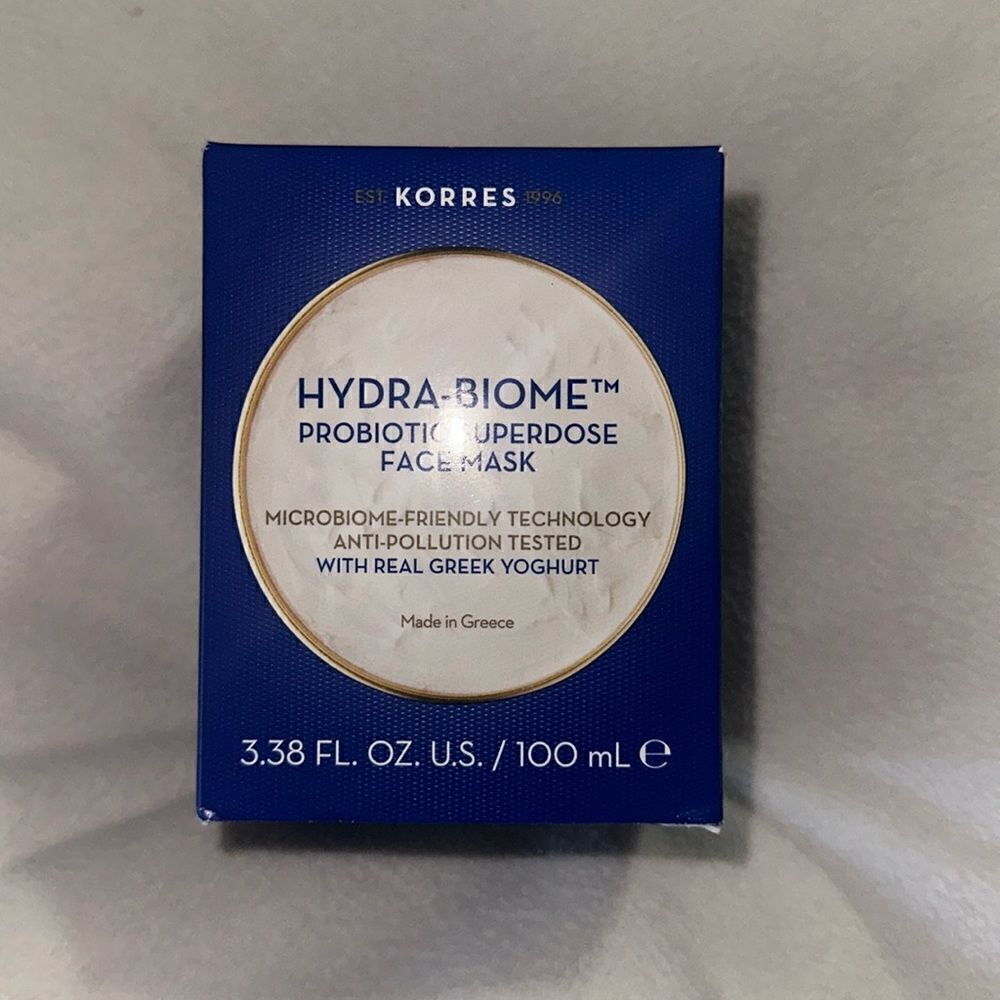 Korres Greek Yoghurt Probiotic Superdose Face Mask, 3.38 fl oz